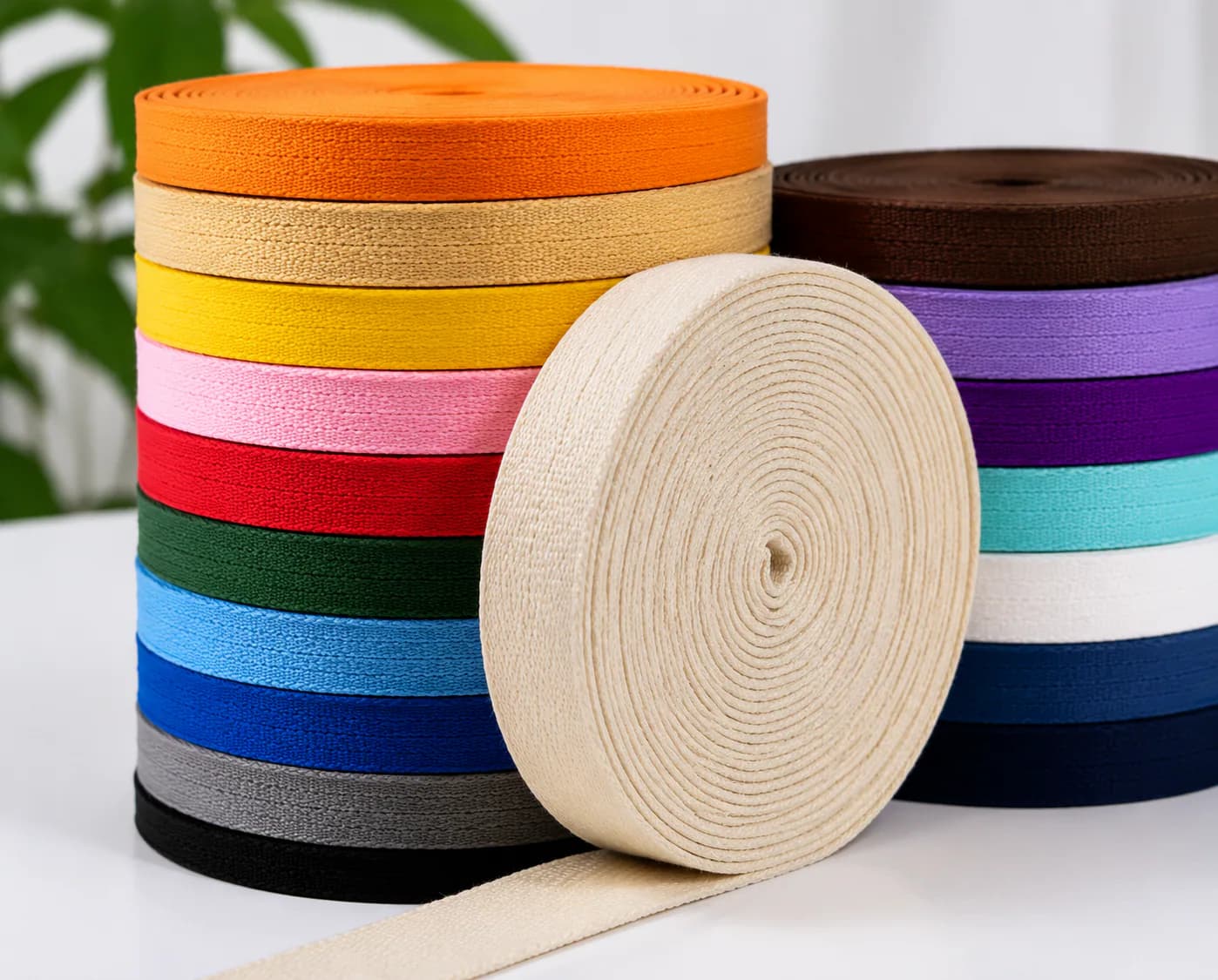 Jacquard-Gurtband mit individuellem Logo