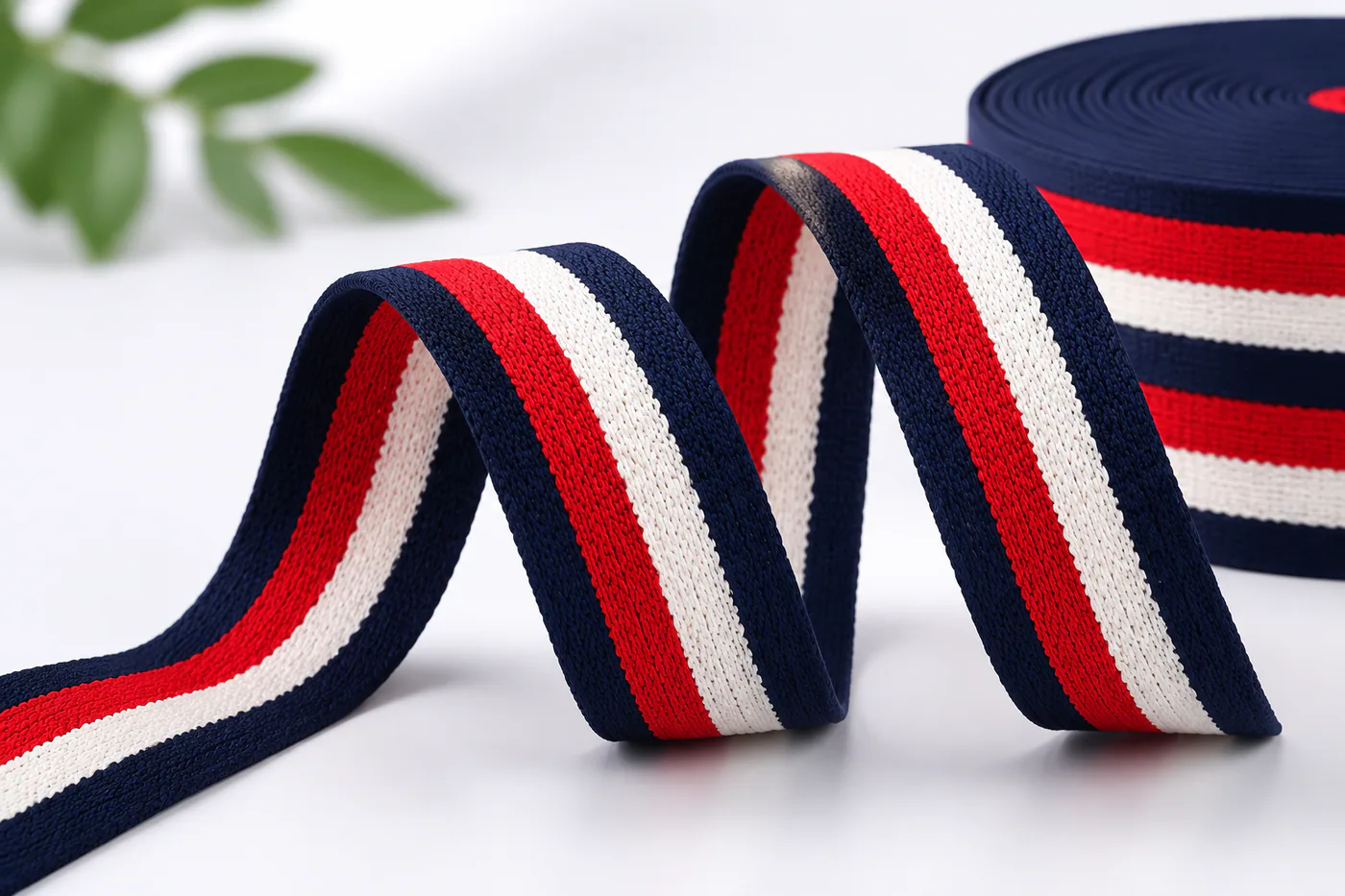 Striped Fashion Webbing manufactured by Hengxin