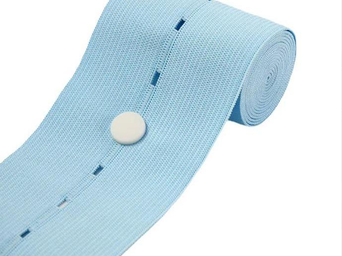 Buttonhole Elastic Webbing manufactured by Hengxin