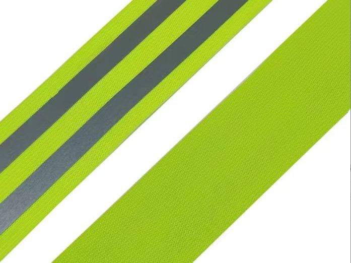 Reflective Elastic Webbing manufactured by Hengxin