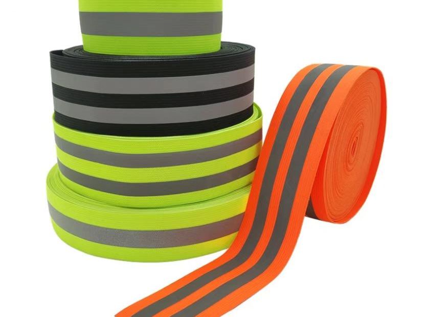 Reflective Elastic Webbing detail