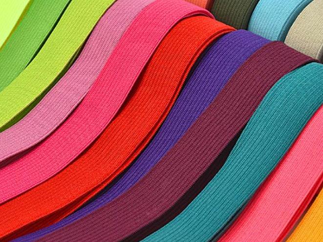 Striped Elastic Webbing manufactured by Hengxin